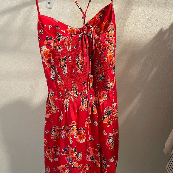 American Eagle Pink Floral Dress - size 6 - Picture 2 of 3